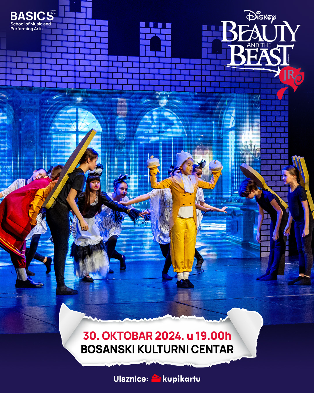 Beauty and the Beast JR. premijerno u BKC-u 30. oktobra