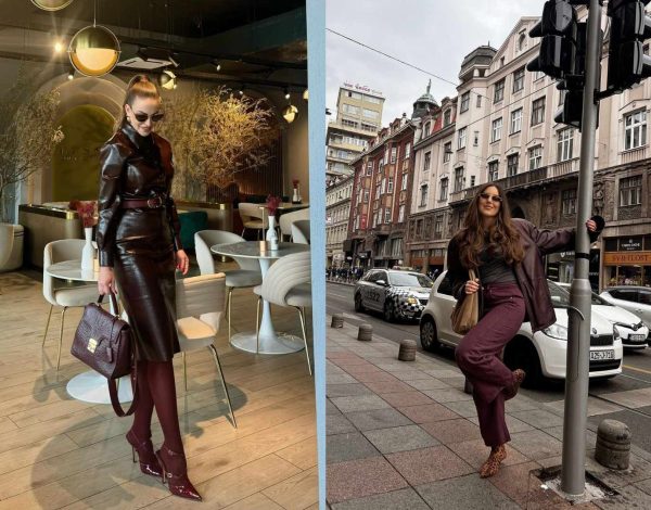 Kako nositi burgundy boju: Top outfiti omiljenih dama